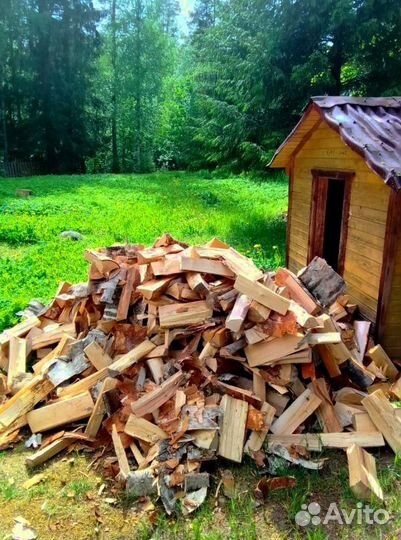 Дрова колотые привезем