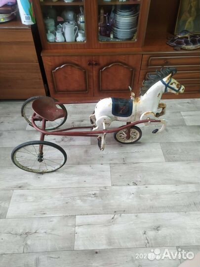 Конь педальный СССР ранний