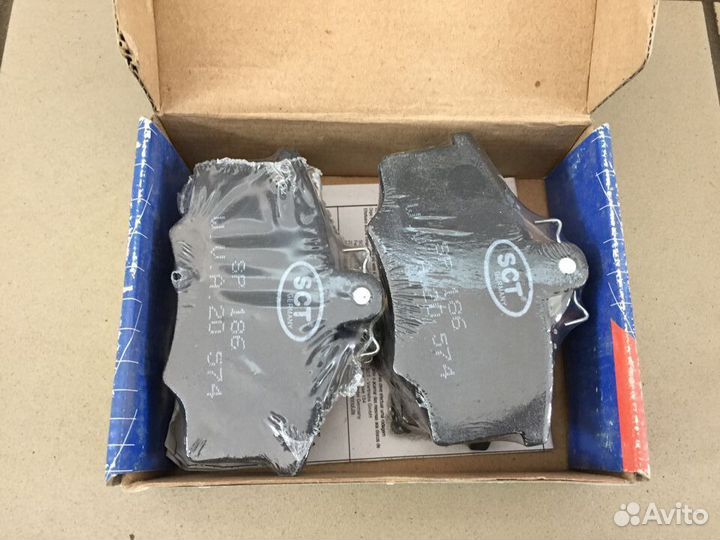 Тормозные колодки SCT audi 80/100 volvo 340/360