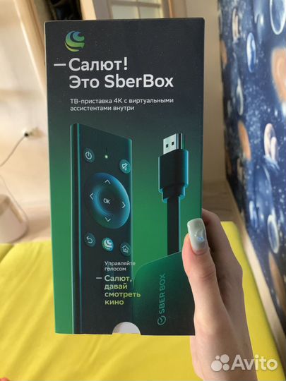 Smart-TV приставка sberbox