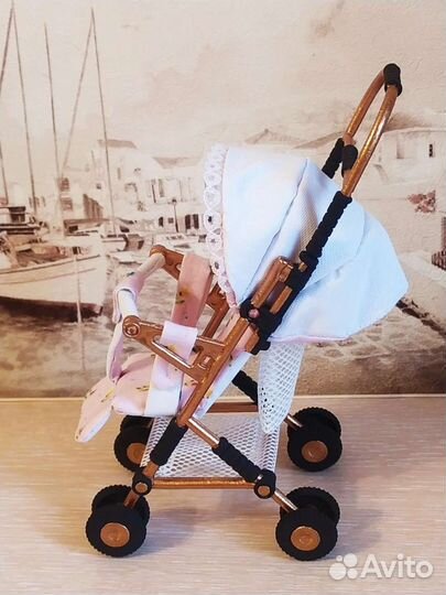 Коляска для кукол до 11 сантиметров