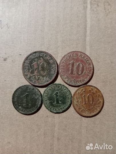 Монеты Австрии и Германии