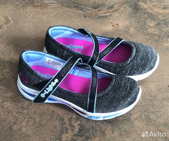 Туфли skechers lights, новые