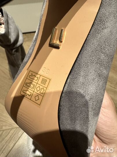 Полусапожки с открытым носом, Китай, 37р-р