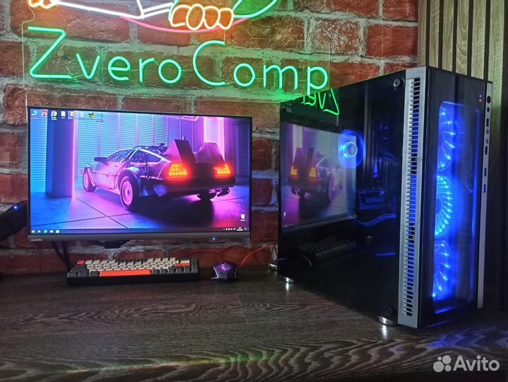 Игровой пк CPU 8 ядер + RX 580 4Gb