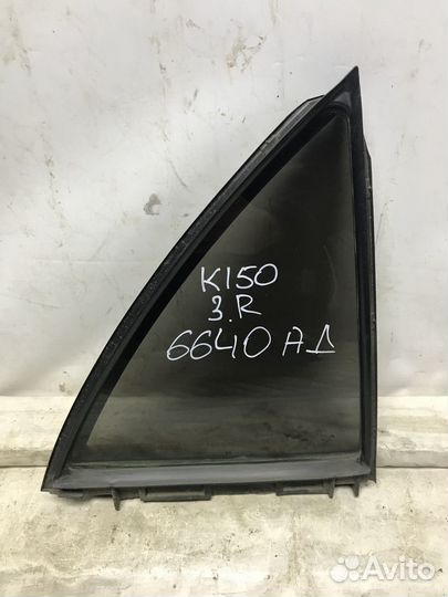 Форточка двери задней правой Toyota Corolla E15