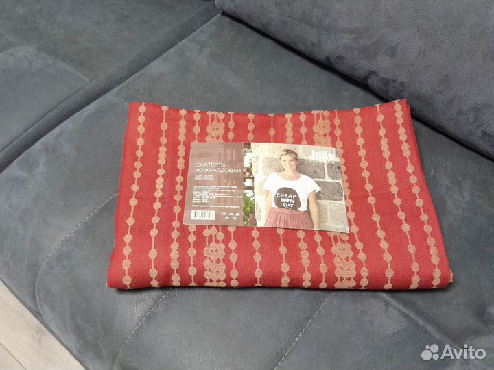 Скатерть жаккардовая 100 хлопок, размер 160*220