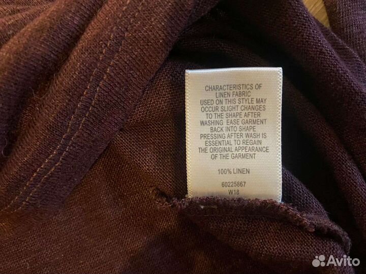 Кофта лонгслив лён