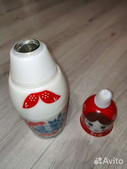 Термос матрешка 90-х