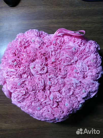 3D серцца из салфеток