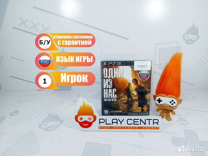 Диск для PS3 The Last Of Us (Одни из Нас) б/у