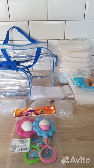 Готовая сумка в роддом