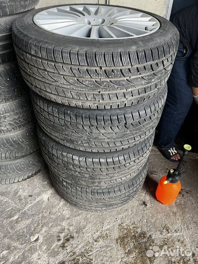 Колеса на mercedes r19 разноширокие