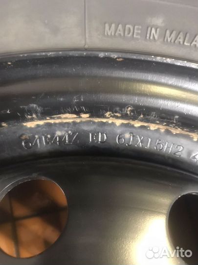 Колеса в сборе R15 зимние