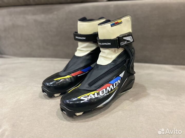 Лыжные ботинки salomon sns pilot combi