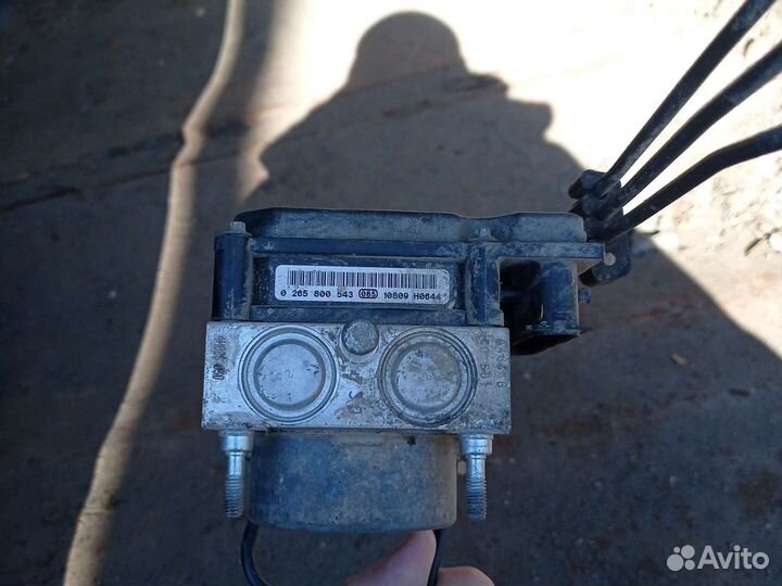 Блок абс на приору