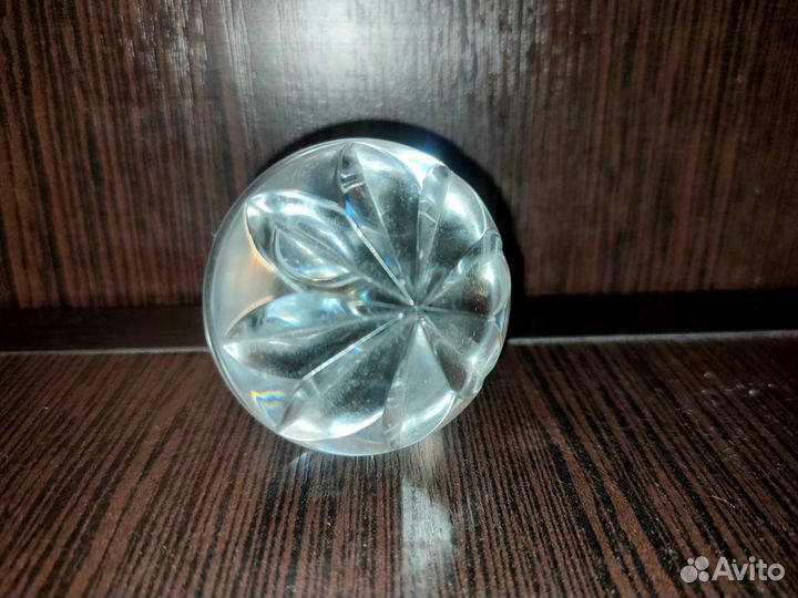Графин хрустальный СССР с пробкой