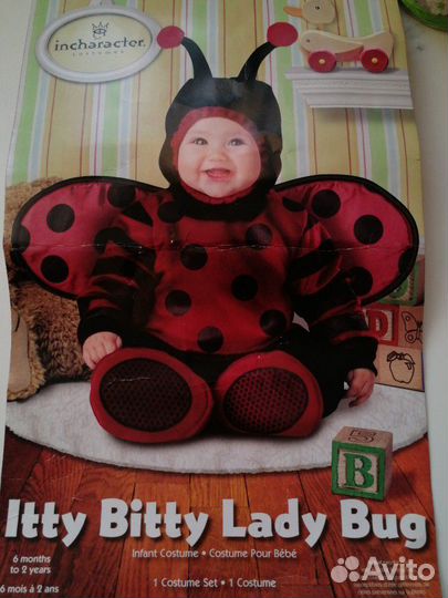 Костюм новогодний Божья коровка
