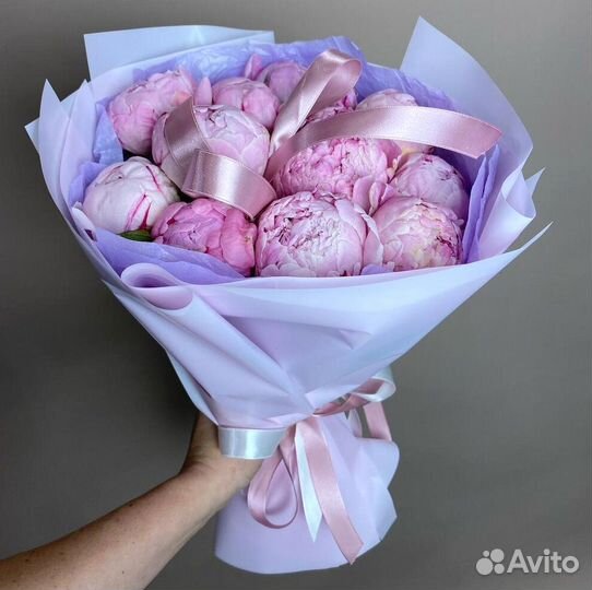 Букеты, пионы с доставкой