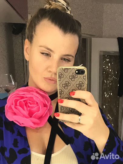 Чокер брошка