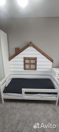 Кровать детская 160х80 в стиле домика