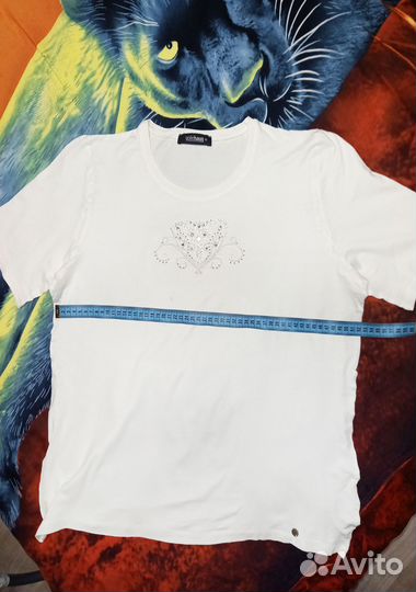 Белая футболка из натуральной вискозы, разм 48-50