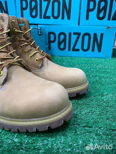 Ботинки Timberland 6 Inch Premium Бежевые Оригинал