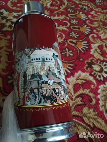 Термос 1,3л.и.2л.Времена ссср.Новый в коробке.Дост