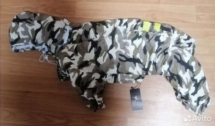 Дождевик для средней собаки на мальчика