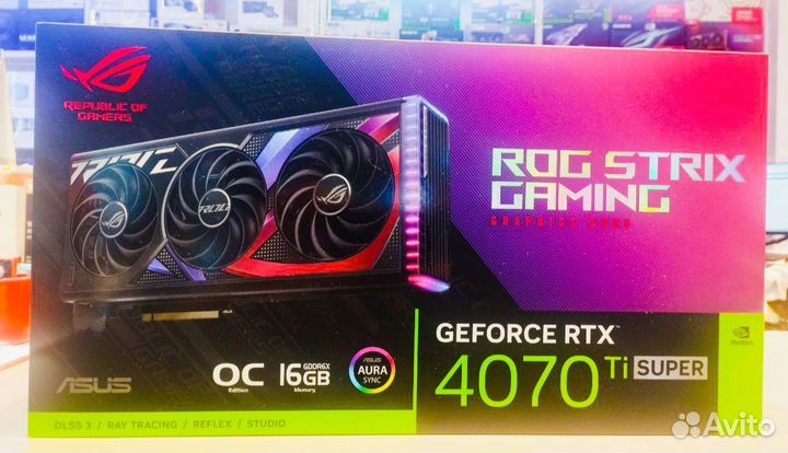 Asus Rog Strix Gaming GeForce RTX 4070Ti Super 16G