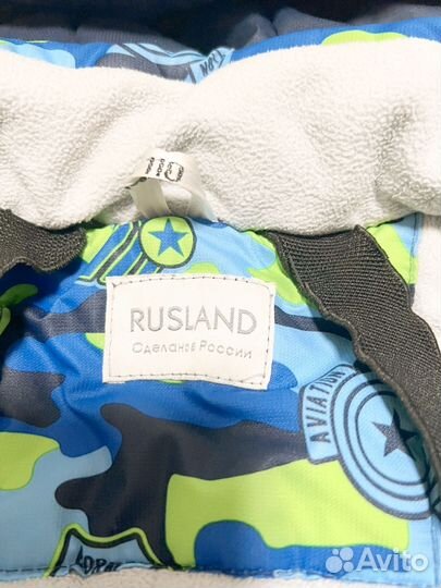 Зимний комбинезон для мальчика 110см