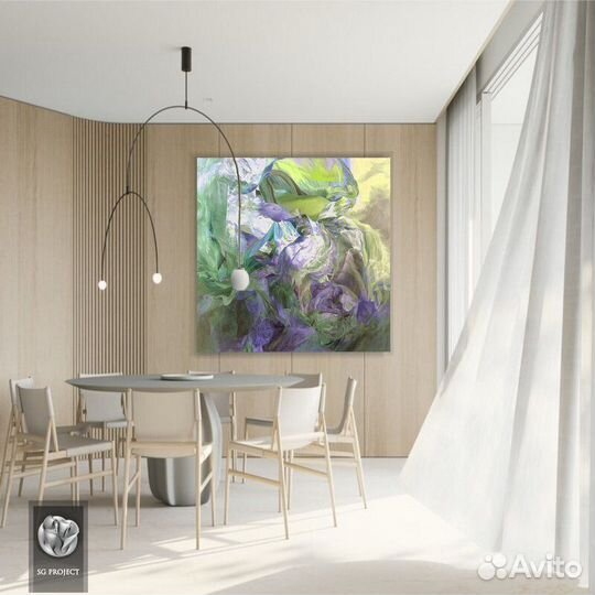 Картина-Зарево любви