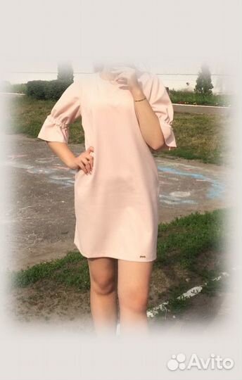 Платье оригинальное нежное для девушки р.44-46