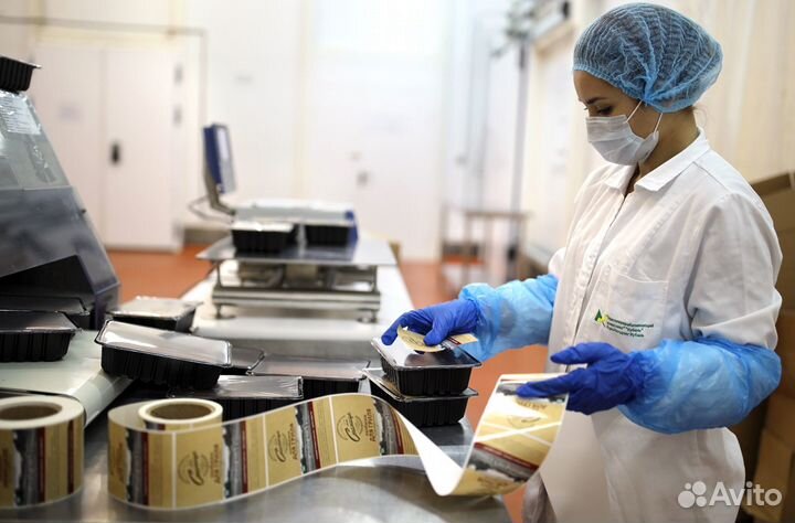 Вахта 20\10 на Мясокомбинат Стикеровщик РФ и рб