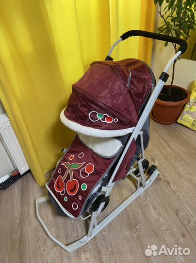 Санки коляска Радуга