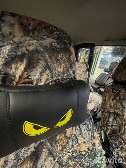 Авто чехлы для нива «fendi monster»