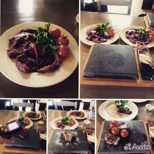 Вулканический камень для жарки