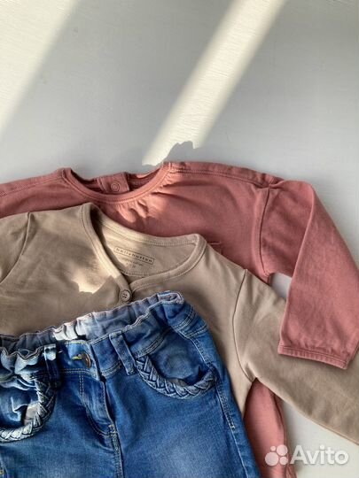 Одежда пакетом на девочку 80-86 HM Next Zara