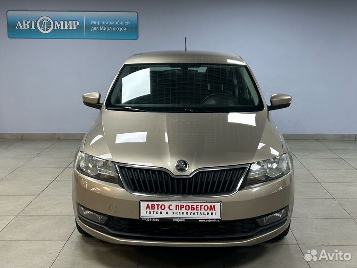 Skoda Rapid 1.6 МТ, 2017, 156 716 км