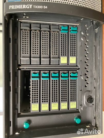 Сервер Fujitsu siemens Primergy tx300 s4