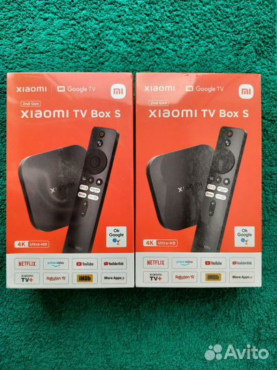 Xiaomi mi tv box s 2 gen (новые)