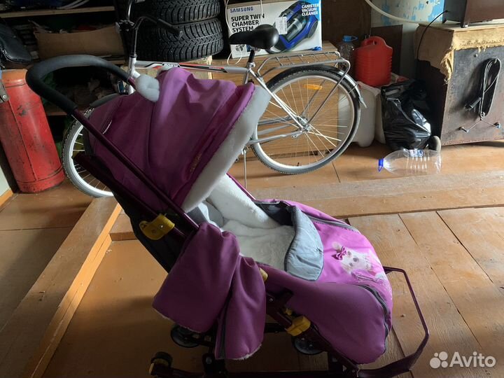 Санки коляска ника