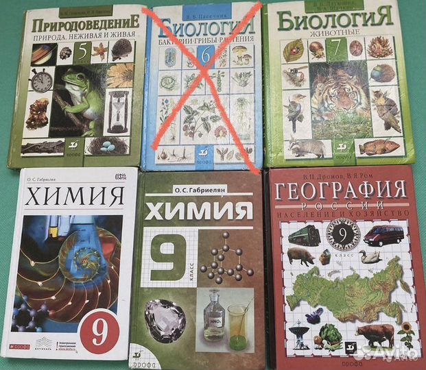 Биология 6,7 класс;химия 9 класс;география 9 класс