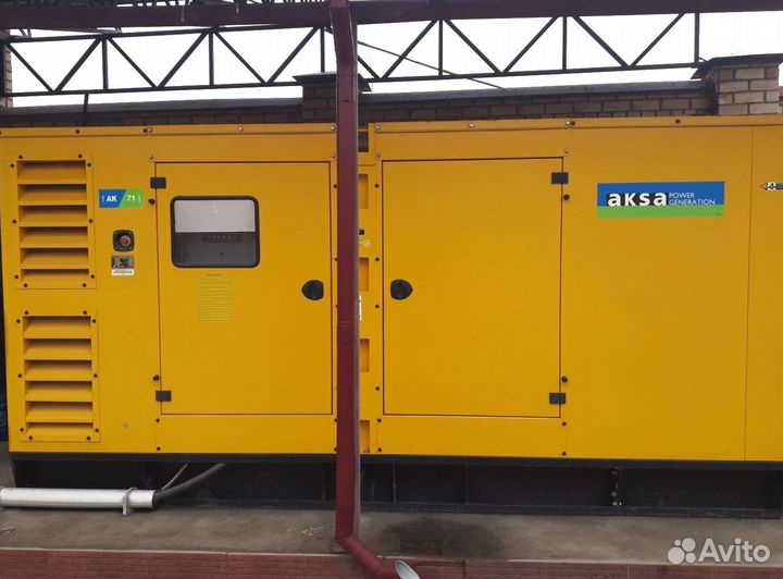 Дизельный генератор Aksa 200кВт в контейнере