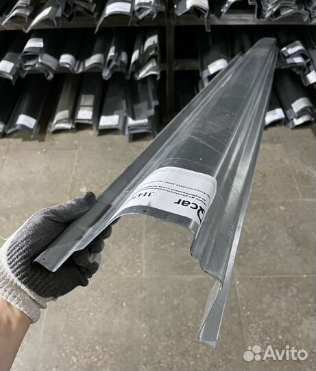 Порог правый Hyundai Accent 1999-2010 (полный проф