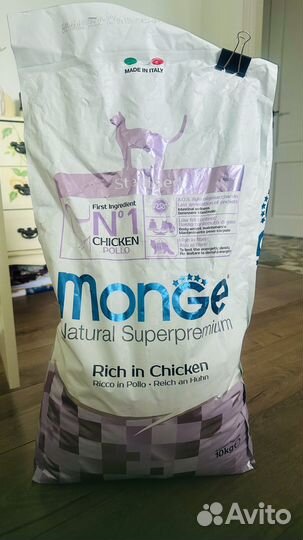 Корм для кошек monge 3,8 кг