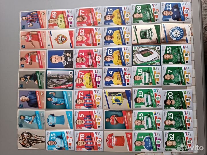 Наклейки panini рпл 2023 2024