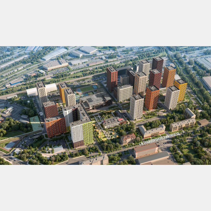 2-к. квартира, 61,7 м², 24/24 эт.