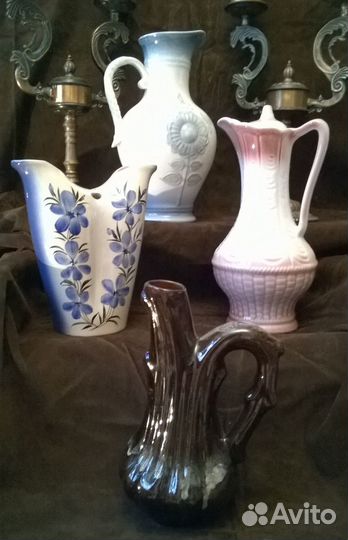 Чайники и кувшины СССР фаянс, керамика