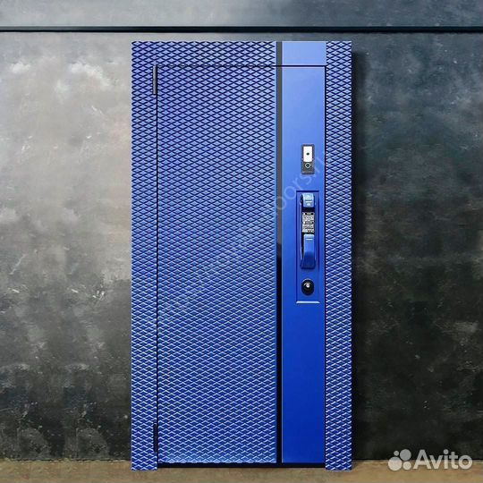 Дверь с биометрическими замком